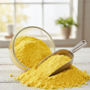 مسحوق كرات الاستحمام الفواره باللون الاصفر