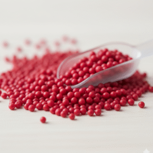 حبيبات الجوجوبات لون احمر (20-30 مش)