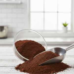 بودرة قنابل الاستحمام الفواره باللون البني