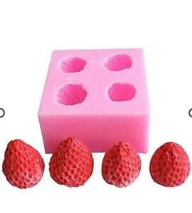 قالب سيليكون الفراولة الصغير