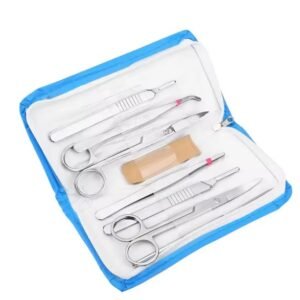 مجموعة تشريح من الفولاذ المقاوم للصدأ مكونة من 6 قطع