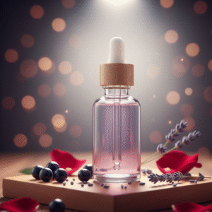 زيت عطري من كريستال الجمشت والعنبر