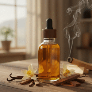 زيت عطري خشبي برائحة الفانيليا