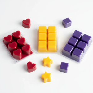 5 قطع من صدفة المحار البلاستيكية الفارغة