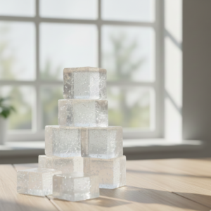 Clear melt and pour soap base - قاعدة صابون شفافة قابلة للذوبان والصب