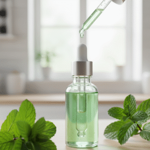 زيت بنكهة النعناع