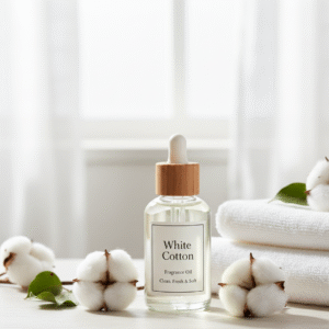 زيت عطري من القطن الأبيض