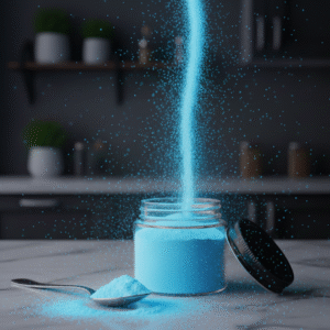 مسحوق أزرق متوهج في الظلام (30 جم)