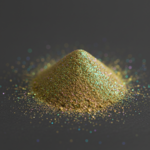 ميكا ذهبيه مخضره