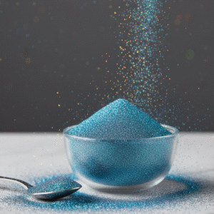 بريق أزرق ثلاثي الأبعاد (30 جم)