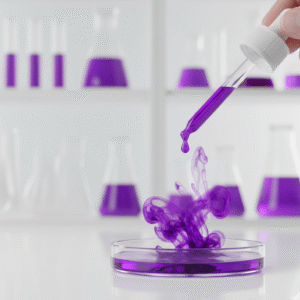 لون مختبر سائل بنفسجي (15 مل)