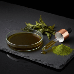 مستخلص الشاي الاخضر