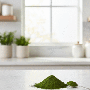 مسحوق ملون اخضر قابل للذوبا في الزيت (15 جم)