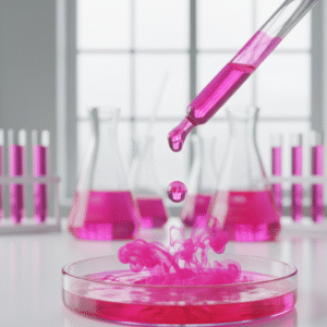 لون معمل سائل وردي نابض بالحياة (15 مل)